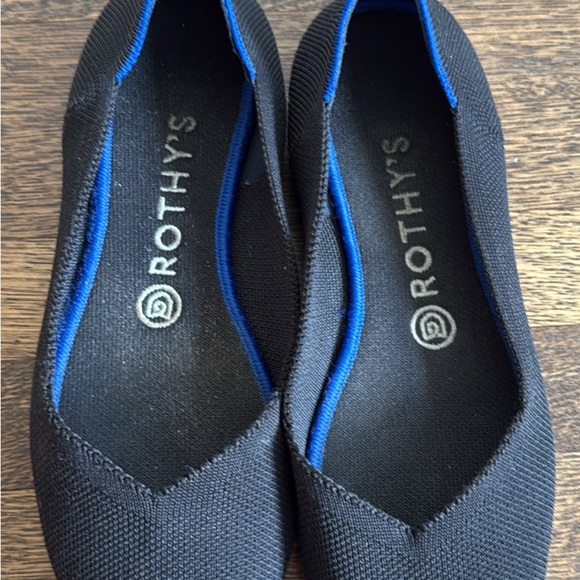 Rothy's Black Flats - Picture 1 of 2